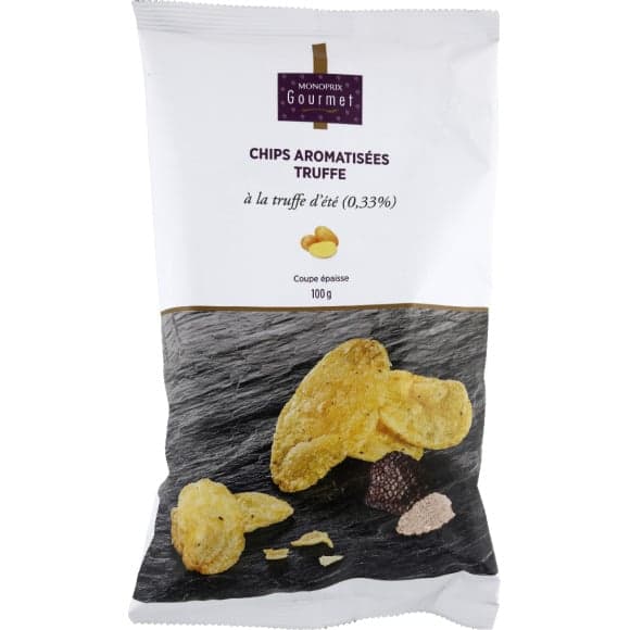 Chips aromatisées truffe