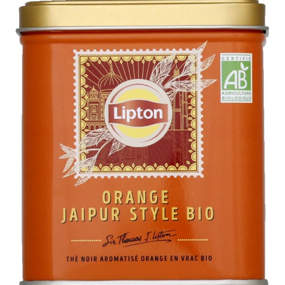 Thé noir aromatisé à l'orange du Jaipur, en vrac