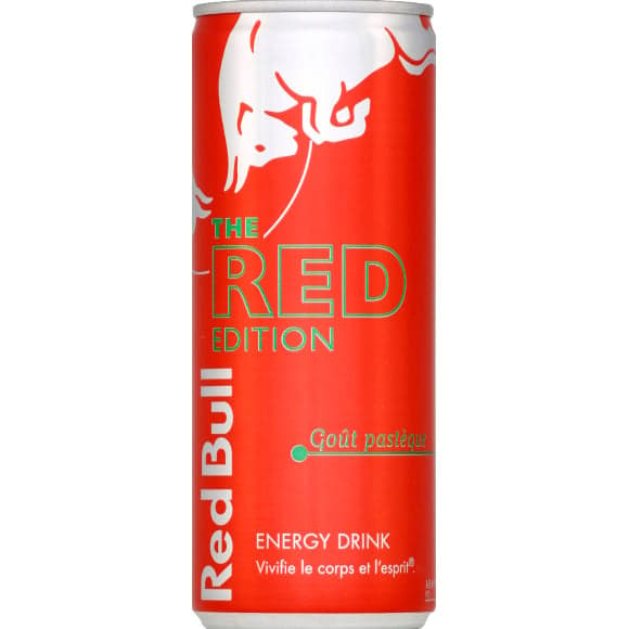 Red bull red edition, gout pastèque