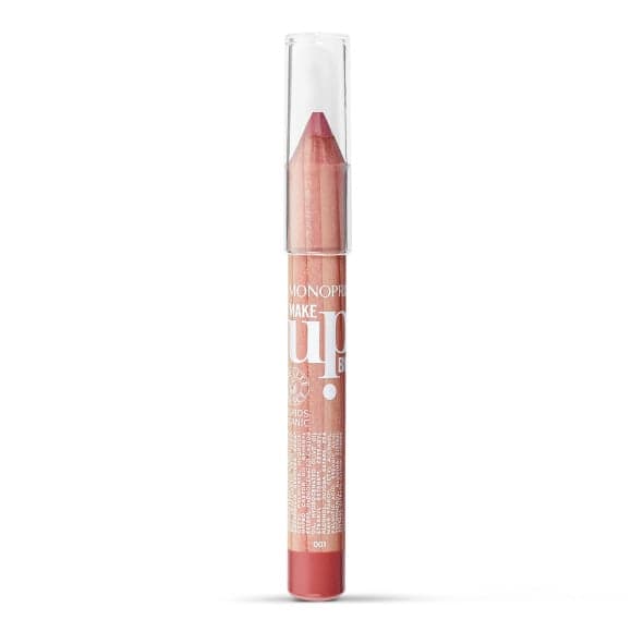 Crayon rouge à lèvres 01 rose délicat certifié bio