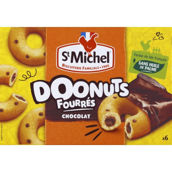 Doonuts fourrés chocolat
