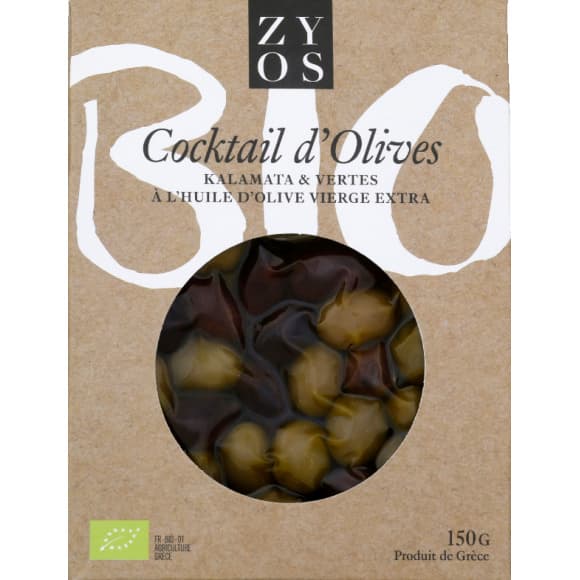 Cocktail d'olives bio