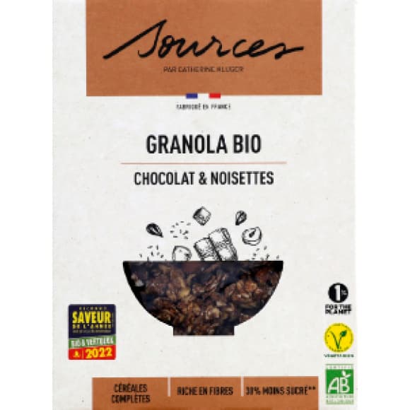 Granola chocolat noisette bio