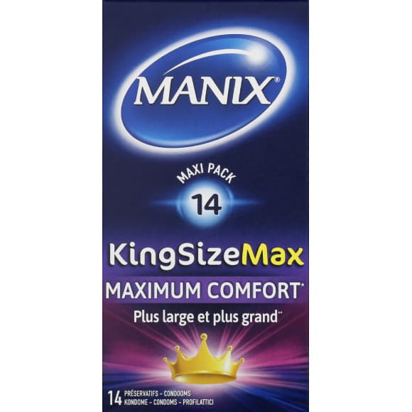 Boite de préservatifs king size