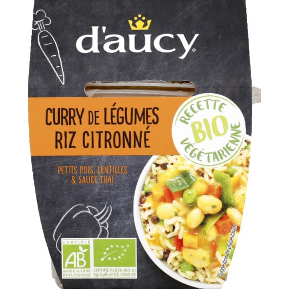 Curry legumes bio bicup