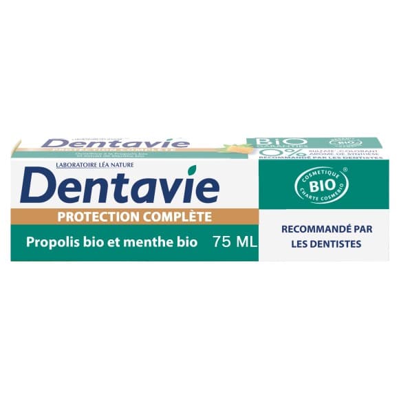 Dentifrice Protection Complète propolis & menthe bio