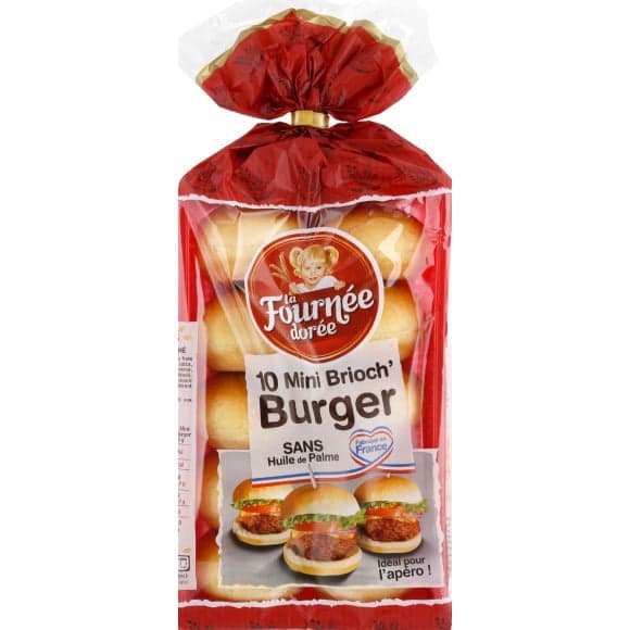 Brioch'burger mini