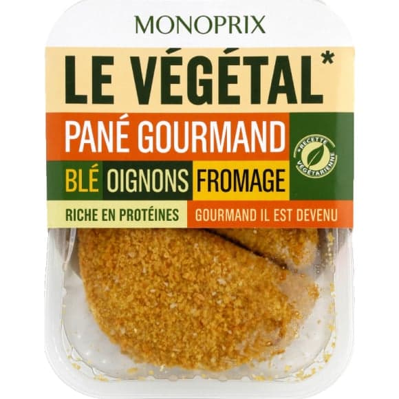Pané gourmand Le Végétal blé oignons fromage