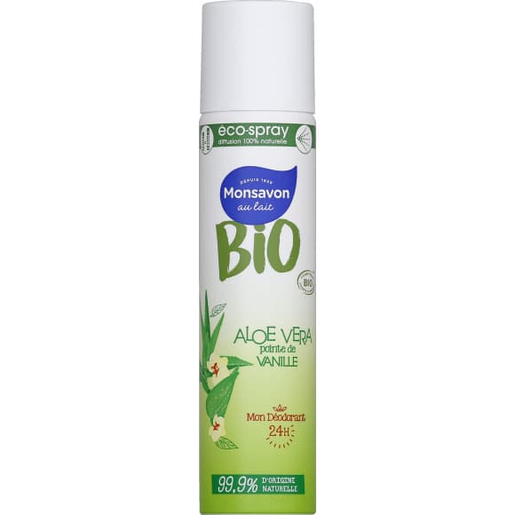 Déodorant Spray Aloe Vanille bio