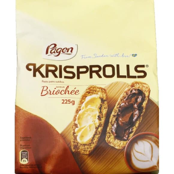 Petits pains suédois saveur Briochée