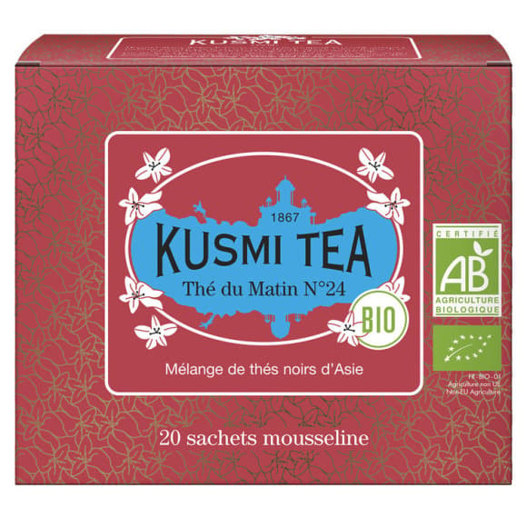 Kusmi tea thé du matin bio n 24