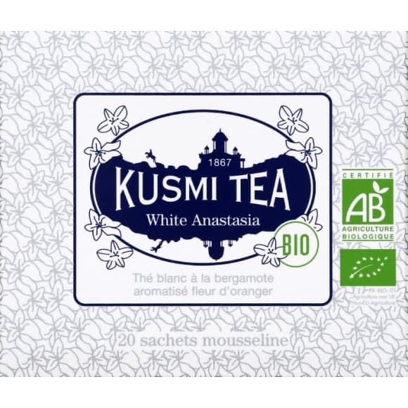 Kusmi tea white anastasia bio