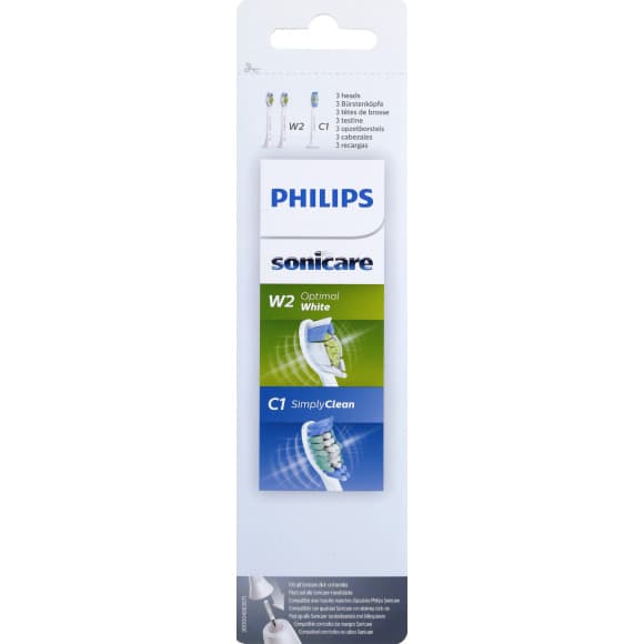 Brossettes recharges philips sonicare soin complet blancheur