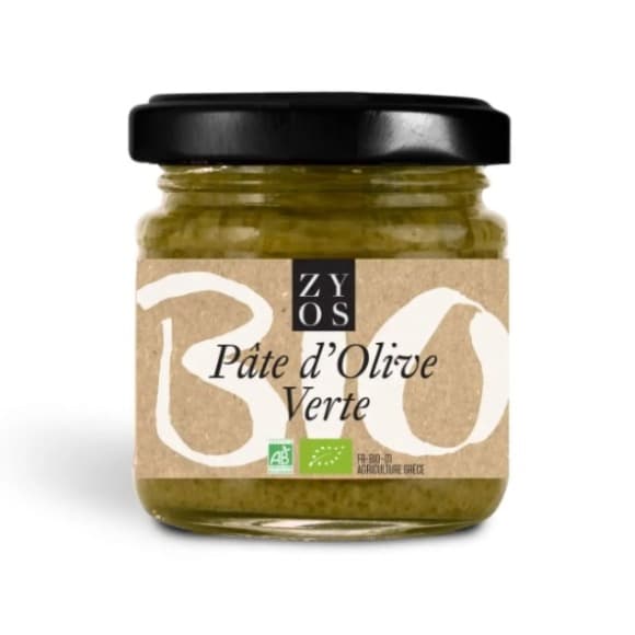 Tartinable olives vertes bio