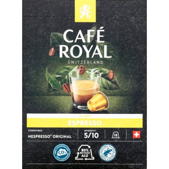 Cafe royal espresso 5/10