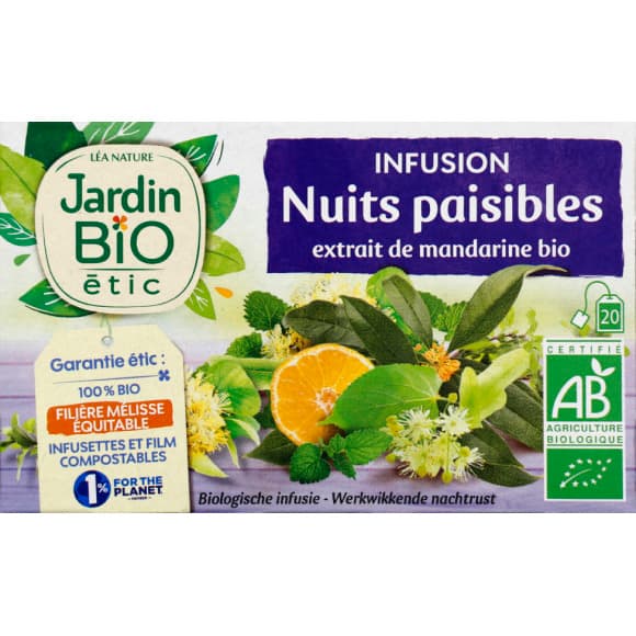 Infusion nuit paisible
