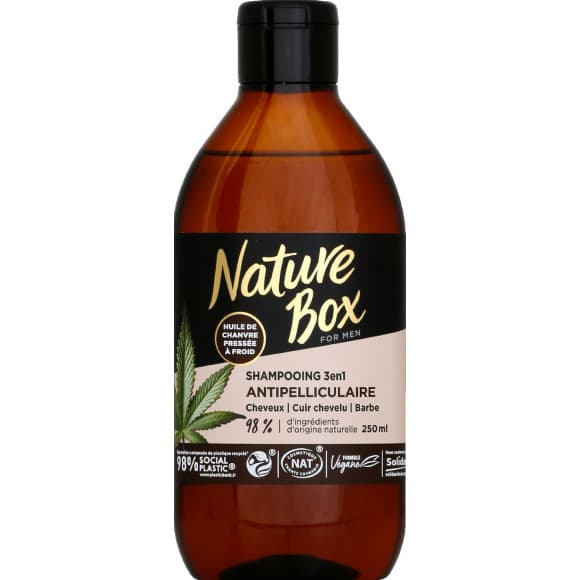 Nature box shampoing chanvre
