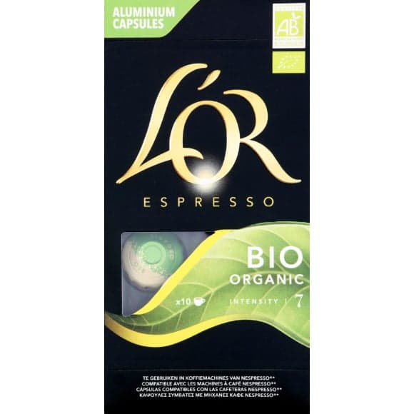 L Or Espresso Bio organic intensité 7