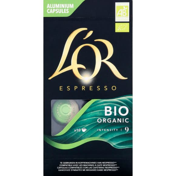 L Or Espresso Bio organic intensité 9