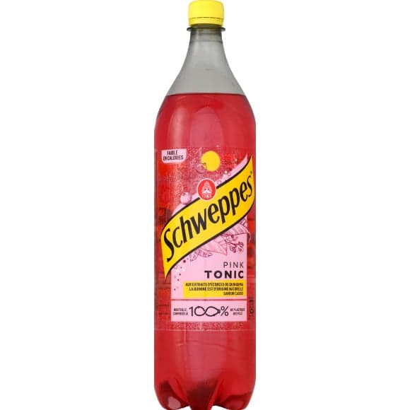 SCHWEPPES TONIC PINK