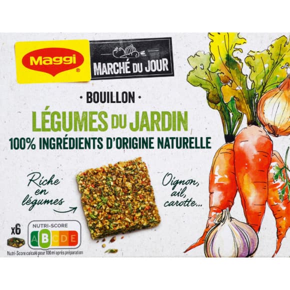 Bouillon brut légumes