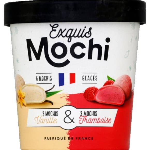 Mochis duo vanille/framboise