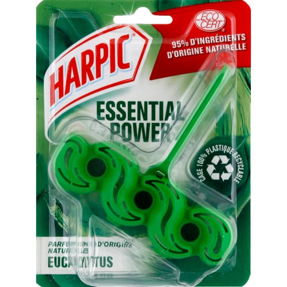 Bloc harpic power essential eucalyptus