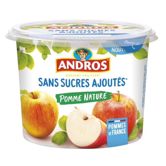 Andros pot pomme nature ssa 600g