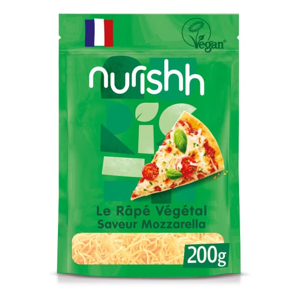 Nurishh Râpé végétal saveur mozzarella
