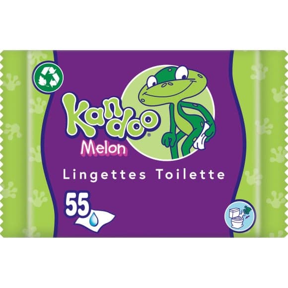Lingettes toilette Melon