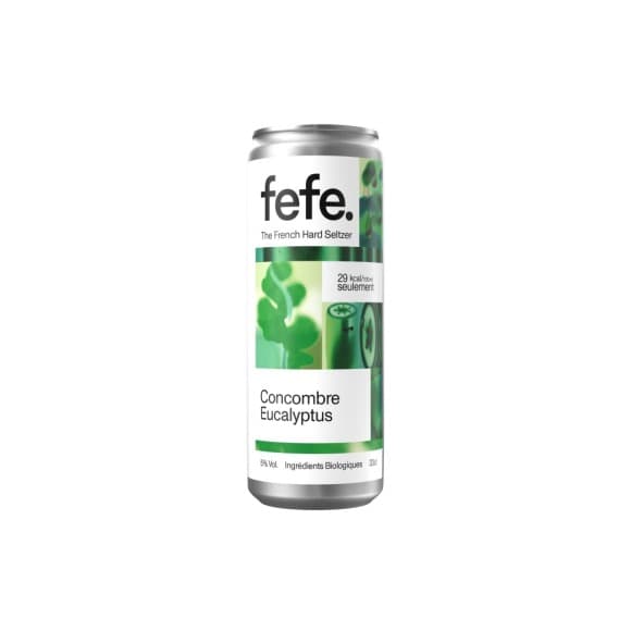fefe. concombre eucalyptus - 33cl - vol alc 5%