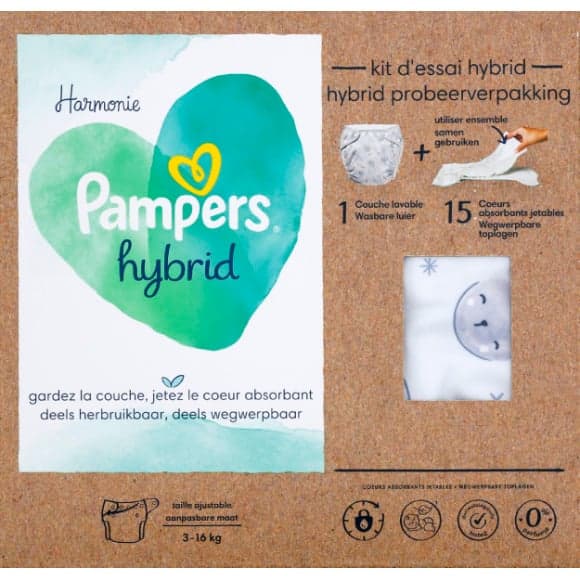 Pampers Hybrid petit start kit