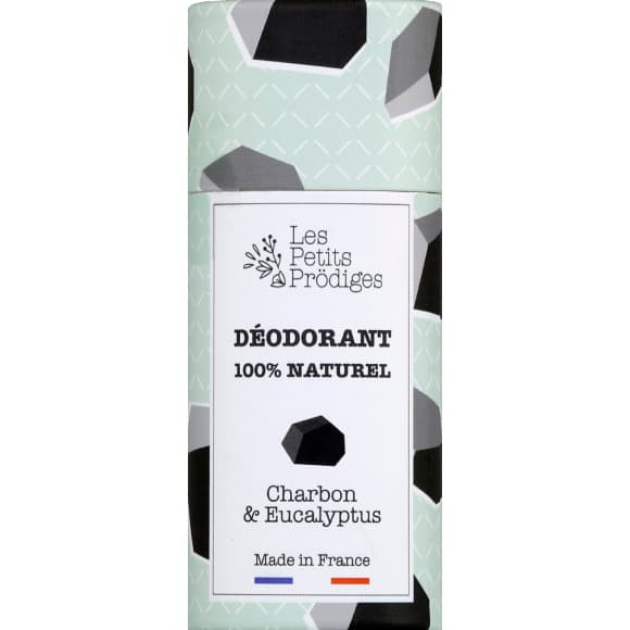 Déodorant 100% naturel charbon & eucalyptus