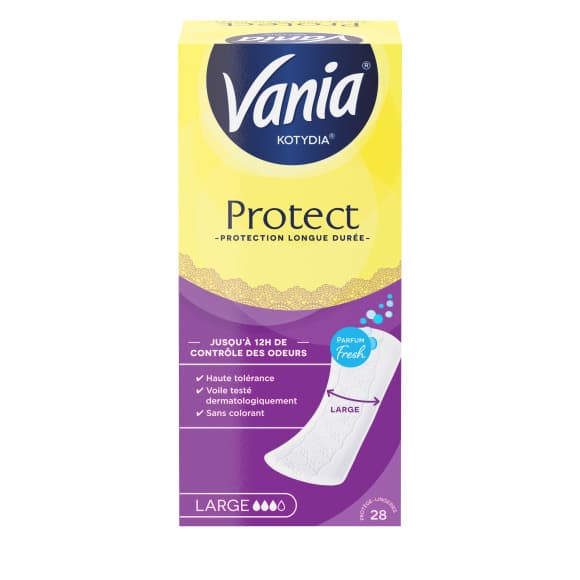 Protege-slips vania kotydia protect + large fresh x28