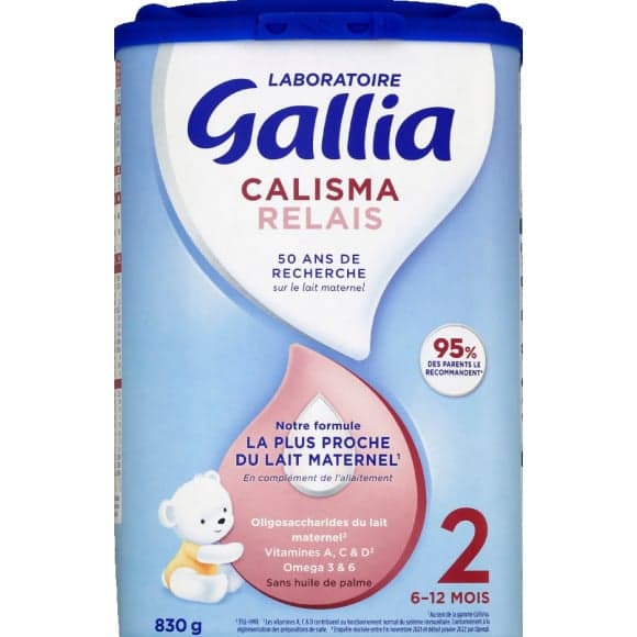 Calisma relais 2ème âge de 6 à 12 mois