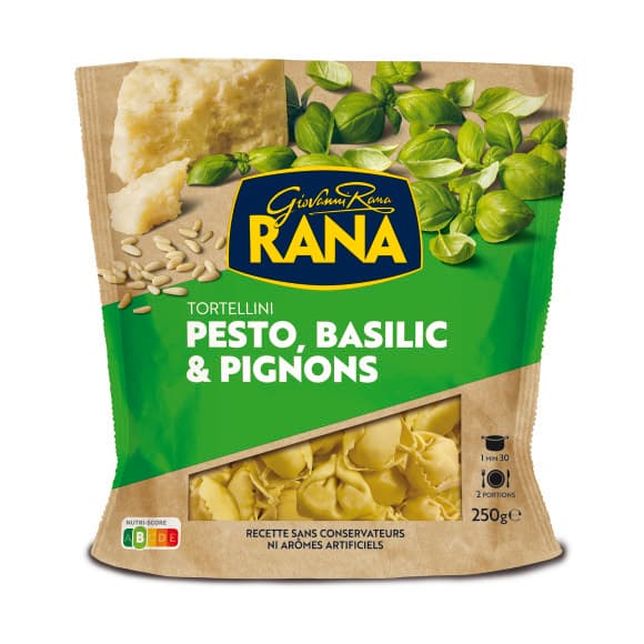 Rana tortellini pesto, basilic & pignons 250g