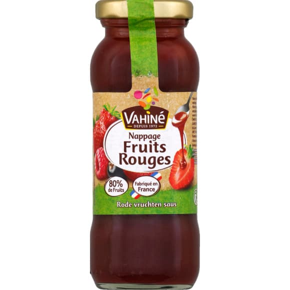 Vahiné nappage fruits rouges 155 g