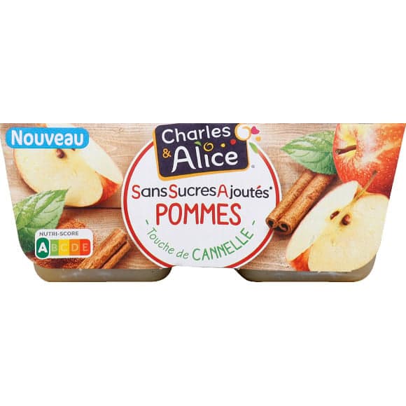 C&a ssa pommes cannelle 4x97g
