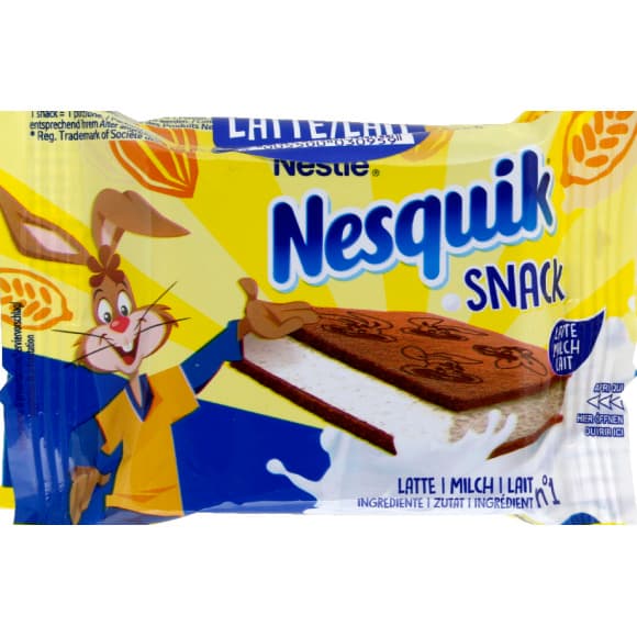 Nesquik snack choco lait 5x26g