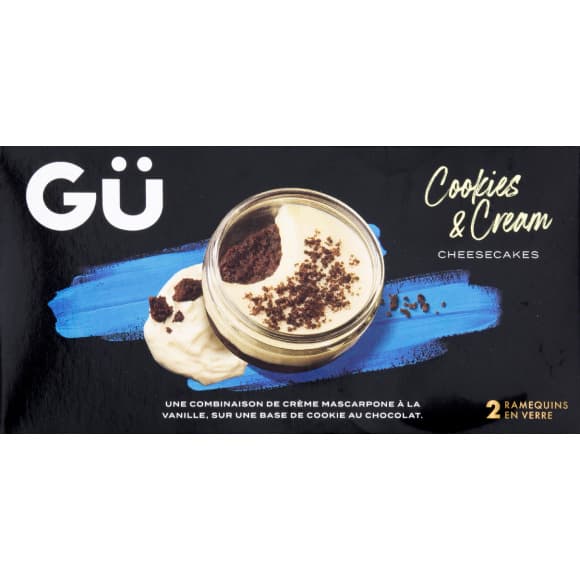 Gu cheesecake cookies & cream 2x85g