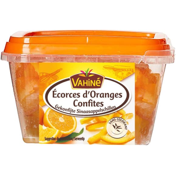 Vahiné ecorces d oranges confites 100g