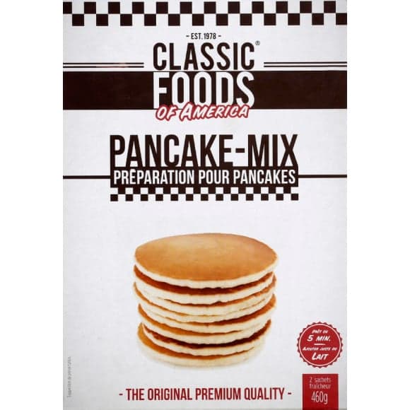 Pancake-mix, préparation pour pancakes