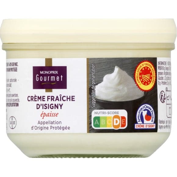 Crème fraîche d'Isigny épaisse