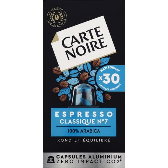 Café capsules Compatibles Nespresso Espresso classique 7