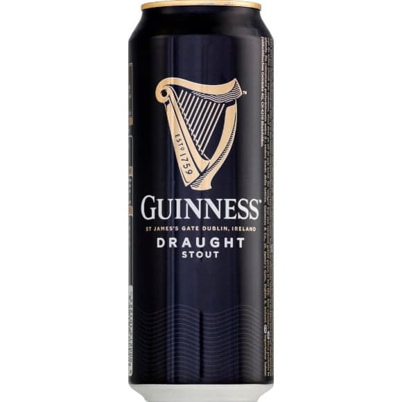Bière brune brassée en Irlande, 4,2% vol.