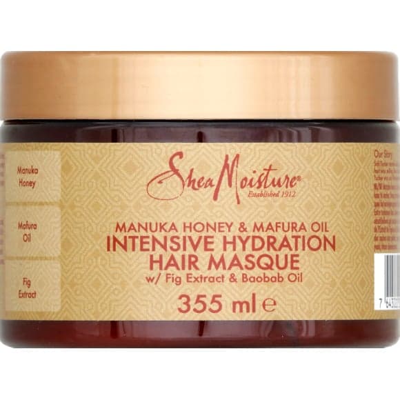 Shea moisture masque cheveux miel de manuka & huile de mafura 355ml