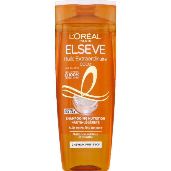 L oreal paris elseve haircare elseve extraordinary oil regular shampooing 300ml