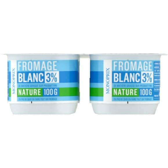 Fromage blanc 3% nature