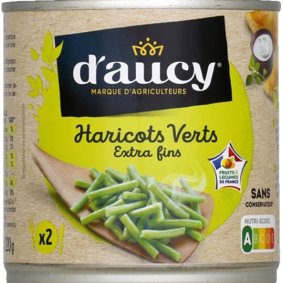 Haricots verts extra fins
