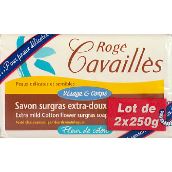 Savon Surgras Extra Doux Fleur Coton